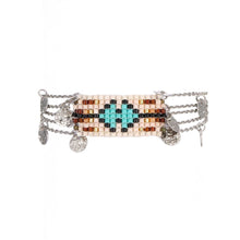 Load image into Gallery viewer, Product Front: Hipanema Bracelet Silver Hatchee Hipanema
