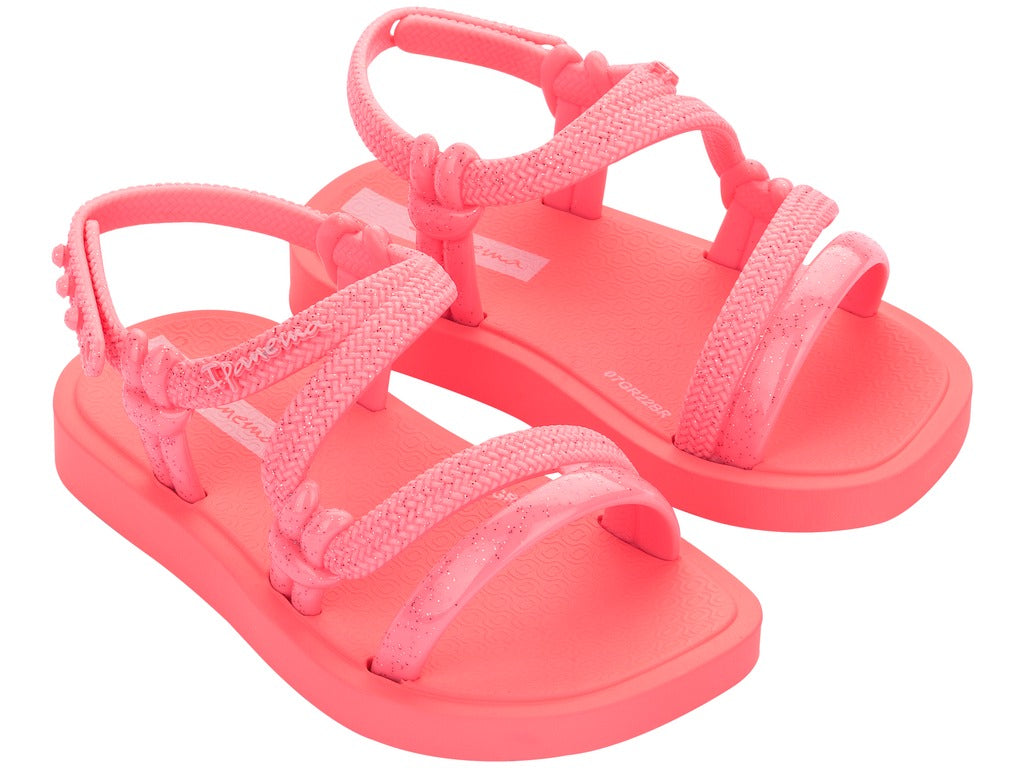 Product Front: Ipanema Sandales Ipanema Solar Mais Baby Rosa Rosa Glitter