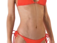 Load and play video in Gallery viewer, Video: Rio De Sol Bas Bottom Cotele-Tomate Ibiza
