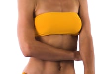 Load and play video in Gallery viewer, Video: Rio De Sol Ensemble Set Uv-Pequi Bandeau-Reto Madrid
