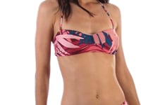 Load and play video in Gallery viewer, Video: Rio De Sol Haut Top Yucca Bandeau-Pli
