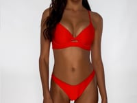 Load and play video in Gallery viewer, Underwire Hot Tropics Red
