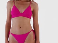 Load and play video in Gallery viewer, Video: Rio De Sol Ensemble Set Amaranto Tri-Cos Ibiza
