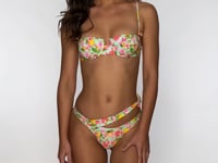 Load and play video in Gallery viewer, Video: Luli Fama Haut Top Sweetheart Limoncello
