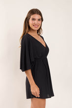 Load image into Gallery viewer, Image 02: Rio De Sol Vêtement De Plage Black Mini Dress
