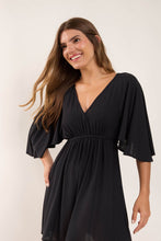 Load image into Gallery viewer, Image 05: Rio De Sol Vêtement De Plage Black Mini Dress

