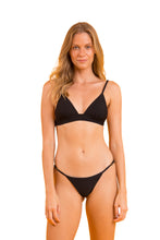 Load image into Gallery viewer, Model Front: Rio De Sol Bas Bottom Bora-Black Cheeky-Fixa
