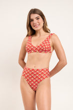 Load image into Gallery viewer, Image 06: Rio De Sol Bas Bottom Floral-Scales Hotpants
