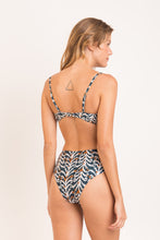 Load image into Gallery viewer, Model Back: Rio De Sol Bas Bottom Ikat Hotpants
