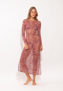 Model Front: Rio De Sol Vêtement De Plage Dune Dress Lucy