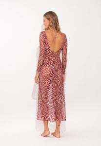 Model Back: Rio De Sol Vêtement De Plage Dune Dress Lucy