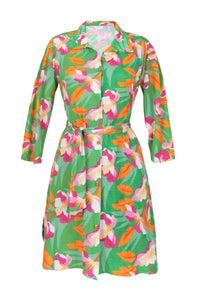 Product Front: Rio De Sol Vêtement De Plage Green Bloom Chemise
