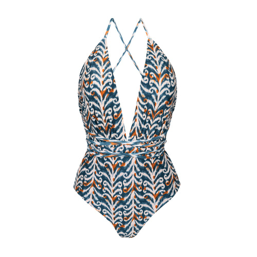 Product Front: Rio De Sol Une Pièce Ikat New Vegas