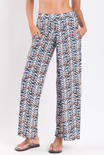 Load image into Gallery viewer, Gallery: Rio De Sol Pantalon De Plage Ikat Wide Pants
