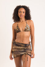 Load image into Gallery viewer, Model Front: Rio De Sol Jupe De Page Leo Skirt-Rushed
