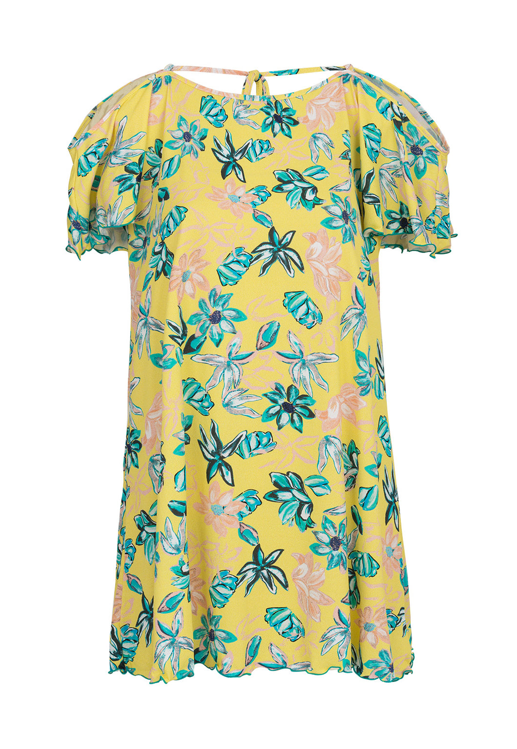 Product Front: Rio De Sol Mini Dress Saida Florescer Off Shoulder