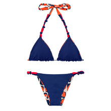Load image into Gallery viewer, Product Back: Rio De Sol Ensemble Set Amore-Red Tri-Rev Essential-Rev
