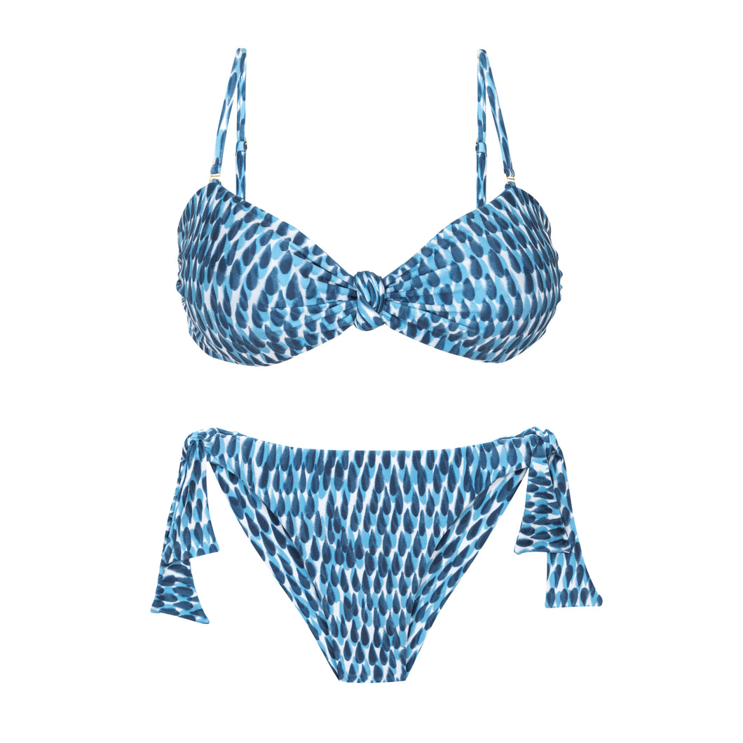 Product Front: Rio De Sol Ensemble Set Chuva Bandeau-Joy Italy