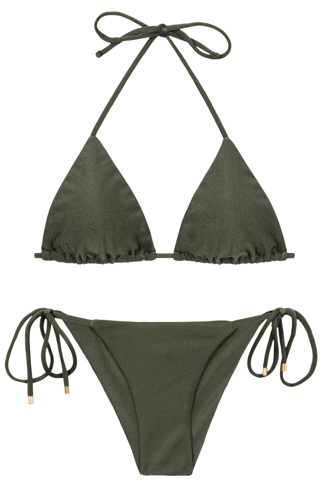 Product Front: Rio De Sol Ensemble Set Croco Tri-Inv Cheeky-Tie