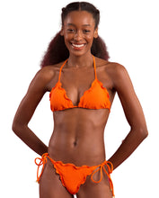 Load image into Gallery viewer, Gallery: Rio De Sol Ensemble Set Dots-Orange Frufru
