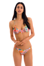 Load image into Gallery viewer, Model Front: Rio De Sol Ensemble Set Frutti Bralette Essential
