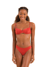 Load image into Gallery viewer, Model Front: Rio De Sol Ensemble Set Malibu-Chili Balconet Ciao
