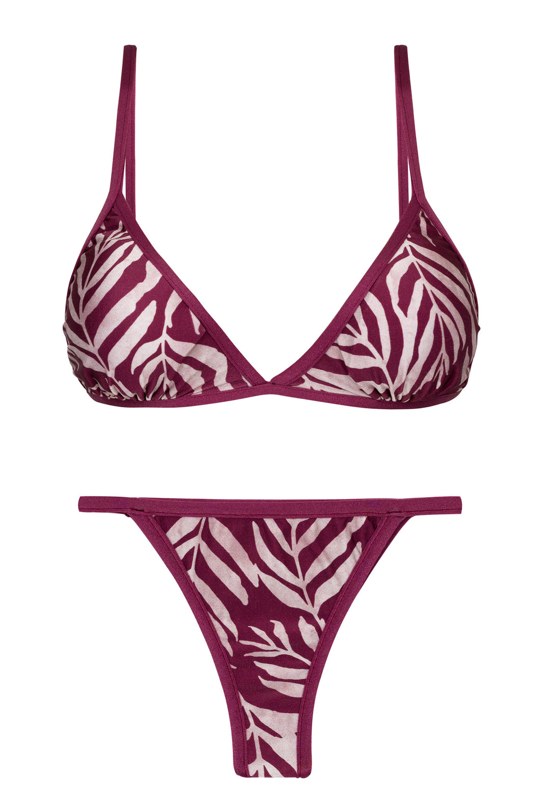 Product Front: Rio De Sol Ensemble Set Palms-Vine Tri-Fixo California