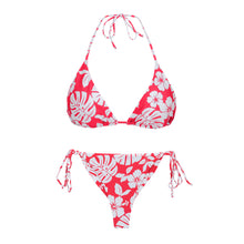 Load image into Gallery viewer, Product Front: Rio De Sol Ensemble Set Pua-Hibiscus Kauai Kaleia
