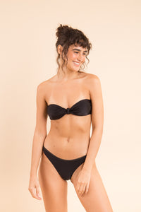 Image 12: Rio De Sol Ensemble Set Shimmer-Black Bandeau-Joy Essential