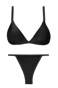Product Front: Rio De Sol Ensemble Set Shimmer-Black Tri-Fixo California