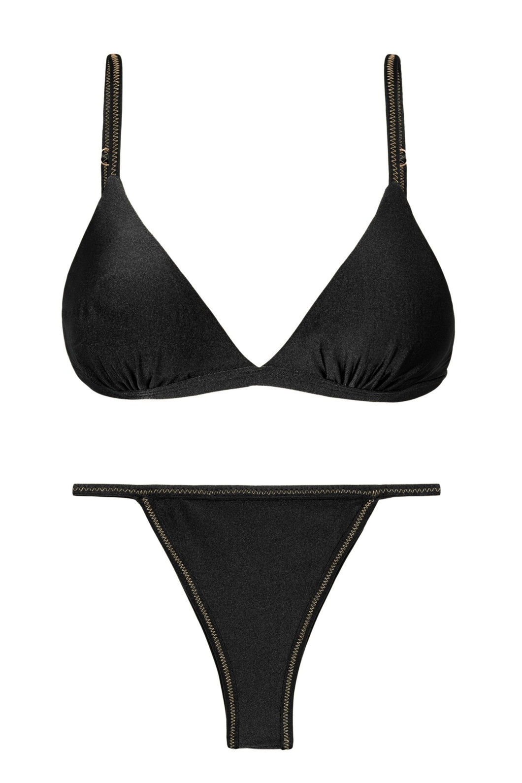 Product Front: Rio De Sol Ensemble Set Shimmer-Black Tri-Fixo California
