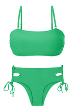 Load image into Gallery viewer, Product Front: Rio De Sol Ensemble Set Tambourine Bandeau-Reto Madrid
