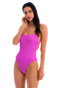 Model Front: Rio De Sol Une Pièce St-Tpz Pink Ella