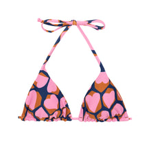 Load image into Gallery viewer, Product Front: Rio De Sol Haut Top Amore-Pink Tri-Inv
