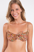 Load image into Gallery viewer, Gallery: Rio De Sol Haut Top Bouquet Balconet-Tie
