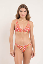 Load image into Gallery viewer, Model Front: Rio De Sol Haut Top Floral-Scales Alba
