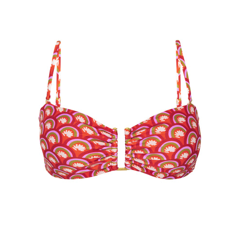 Product Front: Rio De Sol Haut Top Floral-Scales Sara