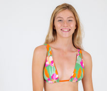Load image into Gallery viewer, Gallery: Rio De Sol Haut Top Green-Bloom Halter-Double
