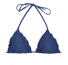 Load image into Gallery viewer, Product Front: Rio De Sol Haut Top Kiwanda Denim Frufru
