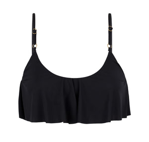 Product Front: Rio De Sol Haut Top Leopardo Black Babado
