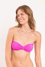 Load image into Gallery viewer, Image 13: Rio De Sol Haut Top Malibu-Rosa Bandeau-Duo
