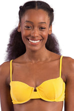 Load image into Gallery viewer, Gallery: Rio De Sol Haut Top Malibu-Yellow Balconet

