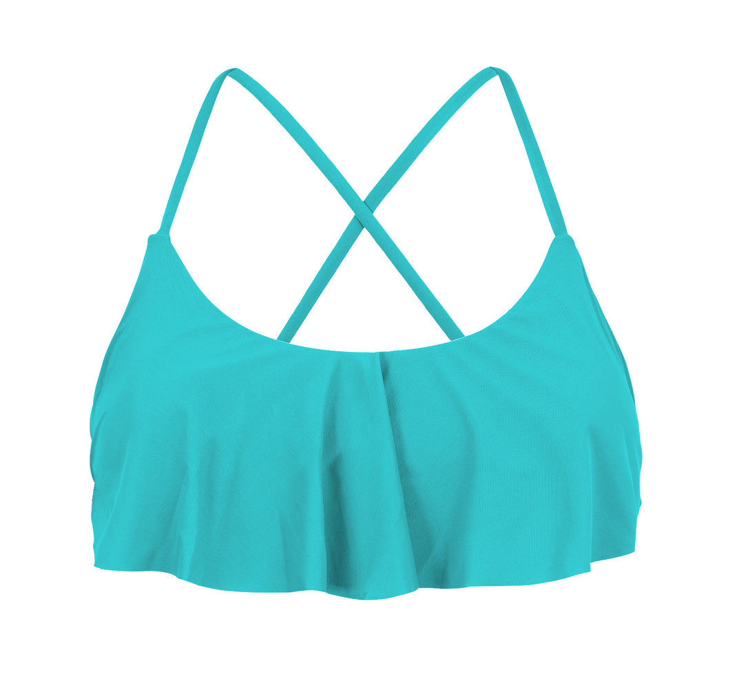 Product Front: Rio De Sol Haut Top Nannai Babado