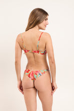Load image into Gallery viewer, Model Back: Rio De Sol Haut Top Sea-Bloom Bandeau-Joy

