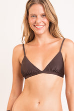 Load image into Gallery viewer, Gallery: Rio De Sol Haut Top Shimmer-Coffee Tri-Fixo
