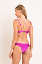 Load image into Gallery viewer, Model Back: Rio De Sol Haut Top Shimmer-Gaia Bandeau-Joy
