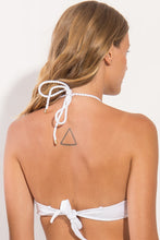 Load image into Gallery viewer, Image 08: Rio De Sol Haut Top Shimmer-White Twist
