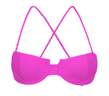 Load image into Gallery viewer, Product Front: Rio De Sol Haut Top St-Tpz-Pink Balconet

