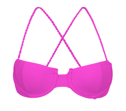 Product Front: Rio De Sol Haut Top St-Tpz-Pink Balconet