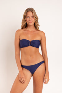 Model Front: Rio De Sol Haut Top Touch-Marinho Sara